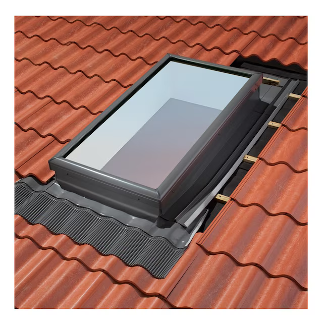 VELUX 3030 / 3046 Curb Mount Tile Roof Curb Mount Skylight Flashing Kit, ECW 3046 0000C *HD2408, Retail: $272, FINAL PRICE: $169.99 CLEARANCE PRICE: $69.99+ TAX