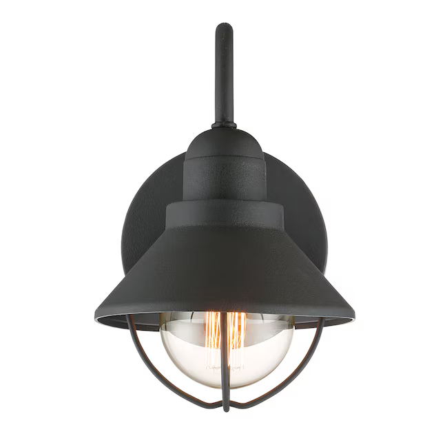 Quoizel Cape Cod 9.5-in H Black Outdoor Wall Light, LWS3464A 759429, MSRP: $39.98, CLEARANCE! SPECIAL DISCOUNT