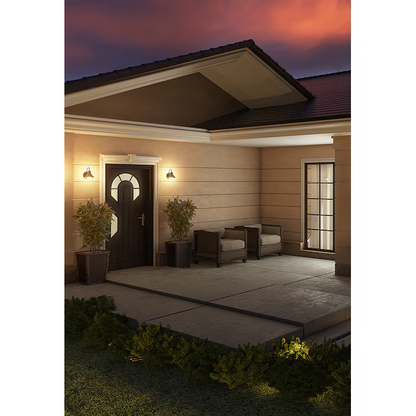 Quoizel Cape Cod 9.5-in H Black Outdoor Wall Light, LWS3464A 759429, MSRP: $39.98, CLEARANCE! SPECIAL DISCOUNT