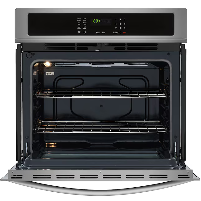 Frigidaire 30-in Single Electric Wall Oven Self-cleaning (Fingerprint Resistant Stainless Steel)