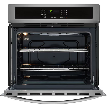 Frigidaire 30-in Single Electric Wall Oven Self-cleaning (Fingerprint Resistant Stainless Steel)