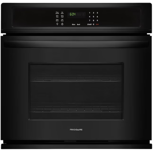 Frigidaire 30-in Self-Cleaning Single Electric Wall Oven (Black)