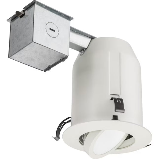 Juno  4-in Remodel or New Construction White Ic Gimbal Recessed Light Kit 831125 JKLR4AJ06LM30K90W4 MSRP: $ 37.98 CLEARANCE! FINAL PRICE: $2.99 +TAX