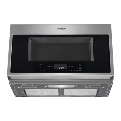 Whirlpool - 1.9 Cu. Ft. Convection Over-the-Range Microwave with Sensor Cooking - Stainless Steel WMH78019HZ