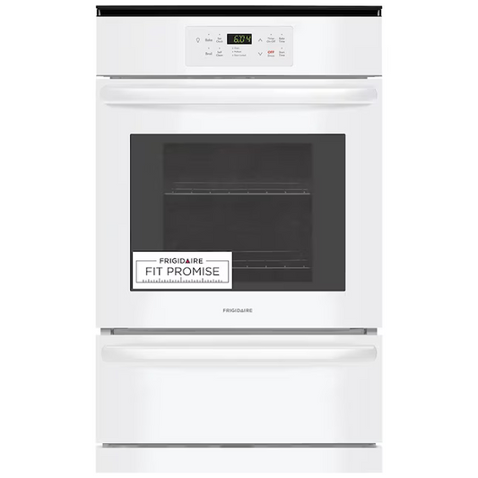 Frigidaire 24-in Self-Cleaning Single Gas Wall Oven (White)