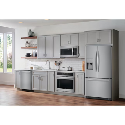 Frigidaire 30-in Single Electric Wall Oven Self-cleaning (Fingerprint Resistant Stainless Steel)