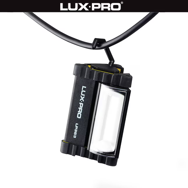 LUXPRO 2 Pack 180 Lumen Broadbeam Magnetic LED Mini Triangle Area Work Light