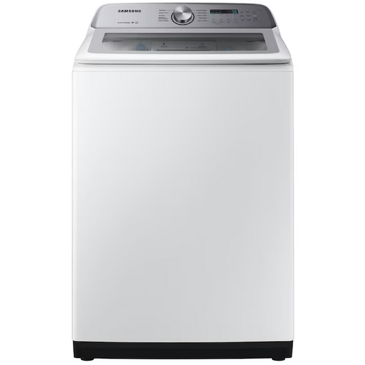 Samsung - 5.0 Cu. Ft. 10-Cycle Top-Loading Washer - White, WA50R5200AW/US, MSRP: $899.00, FINAL PRICE: $499 + TAX