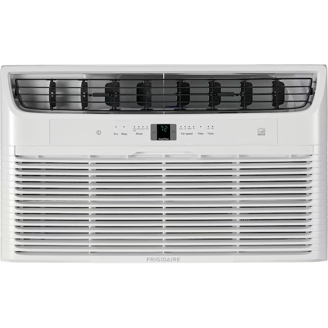 Frigidaire 10000-BTU-BTU 450-sq ft 115-Volt White Through-the-wall Air Conditioner Heater Included