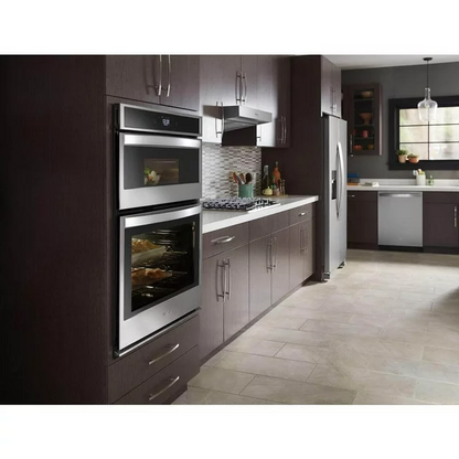 Whirlpool 30-in Self-cleaning Smart Microwave Wall Oven Combo (Stainless Steel), WOC54EC0HS, MSRP: $3,599.00, - FINAL:$1999.99 - Clearance: 1699.99