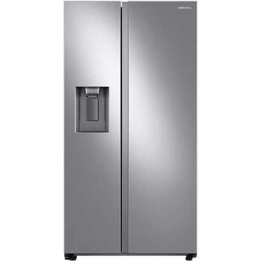 Samsung 27.4-cu ft Side-by-Side Refrigerator with Ice Maker - Water and Ice Dispenser (Fingerprint Resistant Stainless Steel)