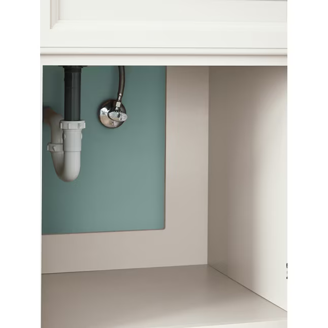 Diamond NOW Calhoun 30-in White Bathroom Vanity Base Cabinet without Top, 39D VSDB30   791573 *HD2409, Retail: $349, FINAL PRICE: $199.99 + TAX