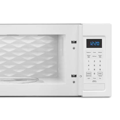 Whirlpool Low Profile 1.1-cu ft 1000-Watt Over-the-Range Microwave (White), WML35011KW 01 *HD2406, Retail: $521, FINAL PRICE: $299.99 + TAX