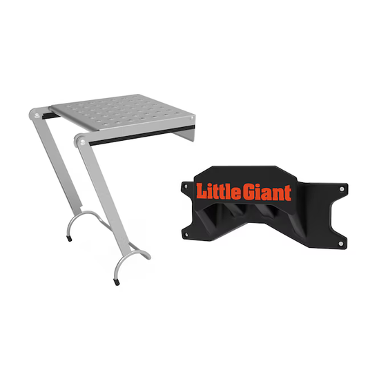 Little Giant Aluminium 18.5" Platform For Ladders 2-pk 15048-002 [FB047] MSRP: $79.98 *JR 0124