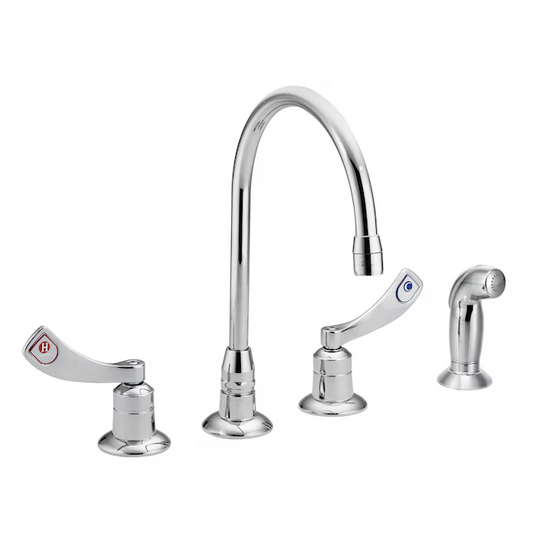 Moen M-Dura Commercial Kitchen Faucet - Chrome, 8244 *HD2404, MSRP: $262.90, Final Price: $139.99 + Tax