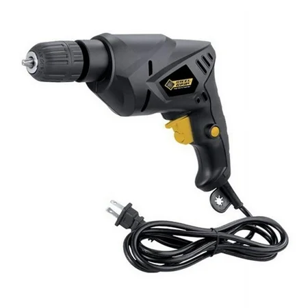 Steel Grip 4.2 amps 3/8 in. Keyed 3 RPM Corded Drill