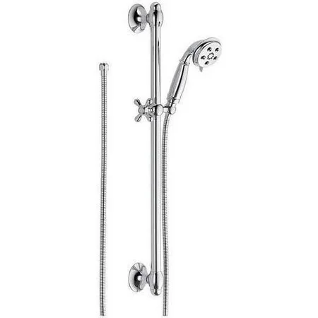 DELTA H20Kinetic 3-SETTING SLIDE BAR Hand Shower