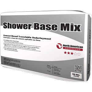 North American Shower Base Mix - 55 lbs - NA1200 1183025NA FINAL PRICE: $9.99 + TAX