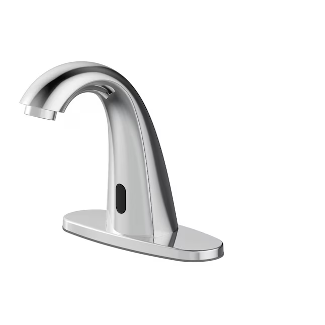 Project Source Faucet Hands-Free Bathroom Faucet with Sensor in Chrome, 67196W-6001   3646844 *HD2403, Clearance: $49.99 + Tax