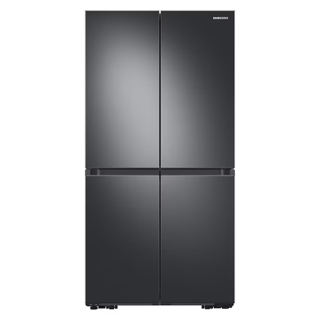 Samsung 29 cu. ft. Smart 4-Door Flex Refrigerator with Beverage Center and Dual Ice Maker in Black Stainless Steel, RF29A9671SG/AA