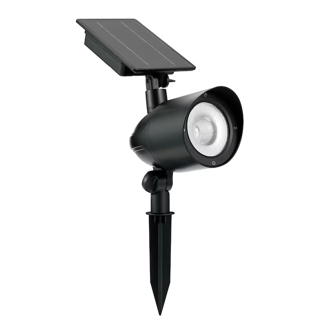 Harbor Breeze Color-Changing 120-Lumen Black Solar LED Flood Light, SS75C-LF120C-BK-T15   4108944, Retail: $29.98, FINAL PRICE: $17.99 + TAX