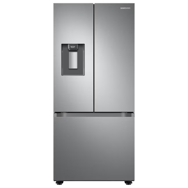 Samsung 22-cu ft Smart French Door Refrigerator with Ice Maker and Water Dispenser (Fingerprint Resistant Stainless Steel) ENERGY STAR