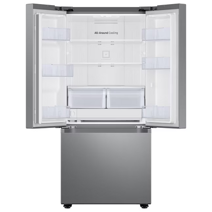 Samsung 22-cu ft Smart French Door Refrigerator with Ice Maker and Water Dispenser (Fingerprint Resistant Stainless Steel) ENERGY STAR