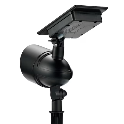 Harbor Breeze Color-Changing 120-Lumen Black Solar LED Flood Light, SS75C-LF120C-BK-T15   4108944, Retail: $29.98, - FINAL PRICE: $17.99 + TAX