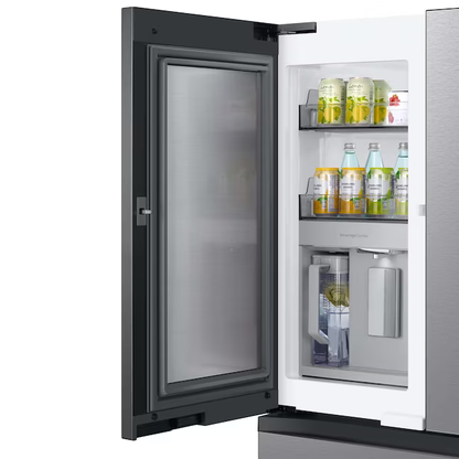 Samsung - Bespoke 29 cu. ft 4-Door French Door Refrigerator with Beverage Center - Stainless steel RF29BB8600QLAA, MSRP:  $3,414.00 ,  - FINAL: