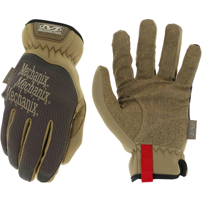 MECHANIX WEAR Medium Brown Synthetic Leather Gloves, (1-Pair), 4884200, Retail: $17.98, - FINAL PRICE: $10.99 + TAX