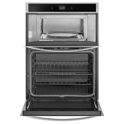 Whirlpool 30-in Self-cleaning Smart Microwave Wall Oven Combo (Stainless Steel), WOC54EC0HS, MSRP: $3,599.00, - FINAL:$1999.99 - Clearance: 1699.99