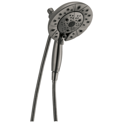 Delta h20Kinetic In2ition Hand Shower/ Shower Head Black Stainless, 58480-KS-PK, MSRP: $610.55, CLEARANCE, Loc: Door3