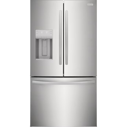 Frigidaire 27.8-cu ft French Door Refrigerator with Ice Maker - Water and Ice Dispenser (Stainless Steel) ENERGY STAR, CLEARANCED