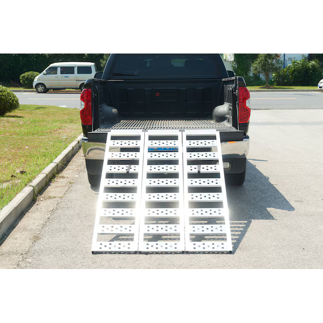 Kobalt 3.76-ft x 5.75-ft 1600-lb Capacity Folding Loading Ramp, AC1008TR   5149605 *JR2411, Retail: $214.00, FINAL PRICE: $129.99 + TAX