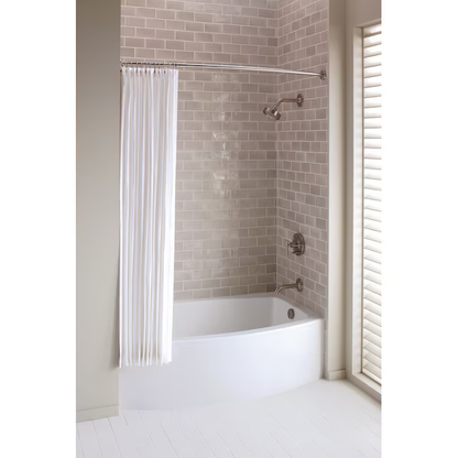 KOHLER Expanse 38-in x 60-in White Acrylic Alcove Bathtub (RIGHT DRAIN), 1100-RA-0 *HD2406, Retail: $1477.54, FINAL PRICE: $799.99 + TAX