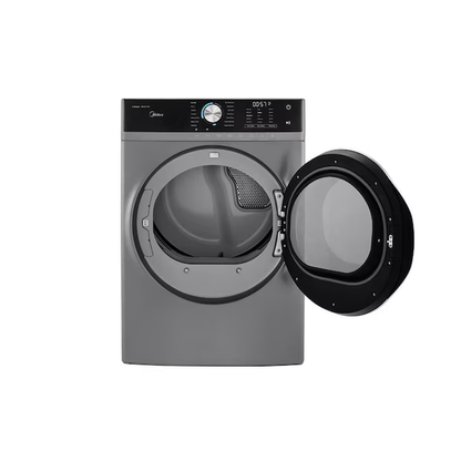 Midea 27 Inch Electric Dryer with 8.0 Cu. Ft. Capacity, MLE52S7AGS, MSRP: $1,099.00 - FINAL: