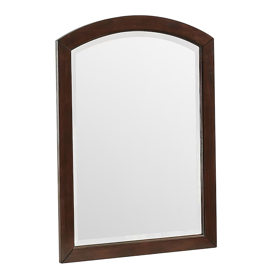 Style Selections Morecott 22-in x 30-in Arch Bathroom Vanity Mirror (Chocolate), 1142MR-22-220   819966 *HD2410, Retail: $89.98, FINAL PRICE: $49.99 + TAX