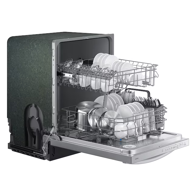 Samsung 24" 53 dBA Built-In Dishwasher (DW80CG4021SRAA) - Stainless Steel, DW80CG4021SRAA, MSRP:  $ 649.00, - FINAL: