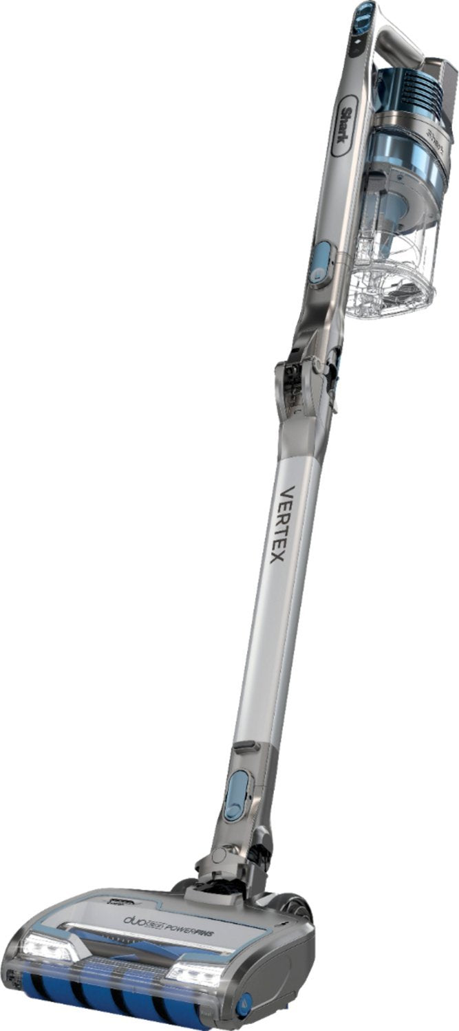 Shark - Vertex Cordless Stick Vacuum with MultiFLEX & DuoClean PowerFins, Self-cleaning Brushroll - Blue, IZ462H  5039087, MSRP: $399.99, FINAL: