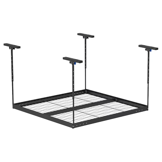 Kobalt Adjustable Height Overhead Garage Storage 500-lb in Black Steel (48-in W x 48-in D), 54014 5130322 *JR2407, MSRP: $169.00, Final Price: $79.99 +Tax