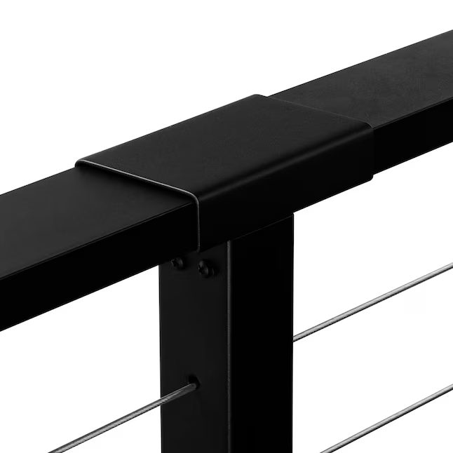 CityPost Deck Mount 20-ft x 5in x 36-in Black Steel Deck Cable Rail KIT, CP-20-B-D  4661677  *HD2408, Retail: $, FINAL PRICE: $999.99 + TAX