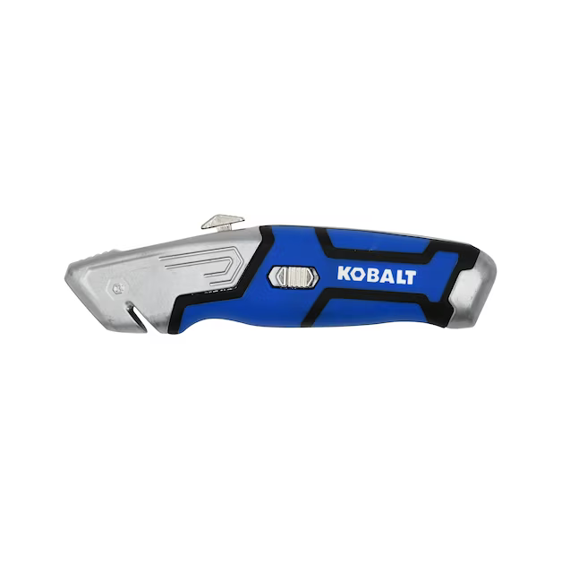 Kobalt 3/4-in 3-Blade Retractable Utility Knife with On Tool Blade Storage, 55916   367254, Retail: $5.98, - FINAL PRICE: $2.99 + TAX