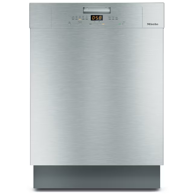 Miele 24-in Front Control Built-In Dishwasher With Third Rack (Fingerprint Resistant Clean Touch Steel) ENERGY STAR 44-dBA Very Quiet Sound Level, G5008SCU *JR2412, Retail: $1,299.00, FINAL PRICE: $699.99 + TAX