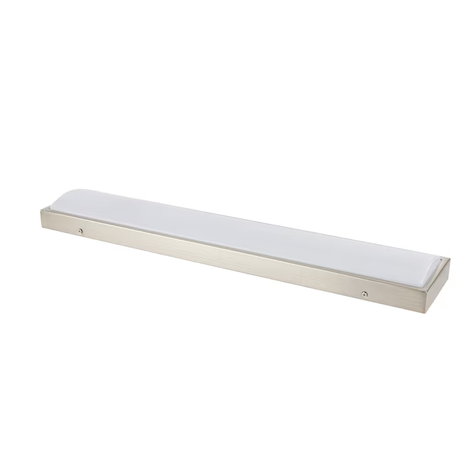 Origin 21 McAden 24-in 4-Light Brushed Nickel LED Modern/Contemporary Vanity Light Bar, VBL5-24BNK   970859 *HD2412, Retail: $74.98, FINAL PRICE: $39.99 + TAX