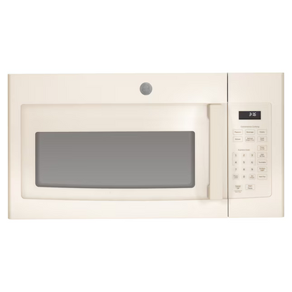 GE 1.6-cu ft 1000-Watt 29.875-in Over-the-Range Microwave (Bisque), JVM3160DFCC, MSRP: $309.00, Final Price: $149.00 + Tax