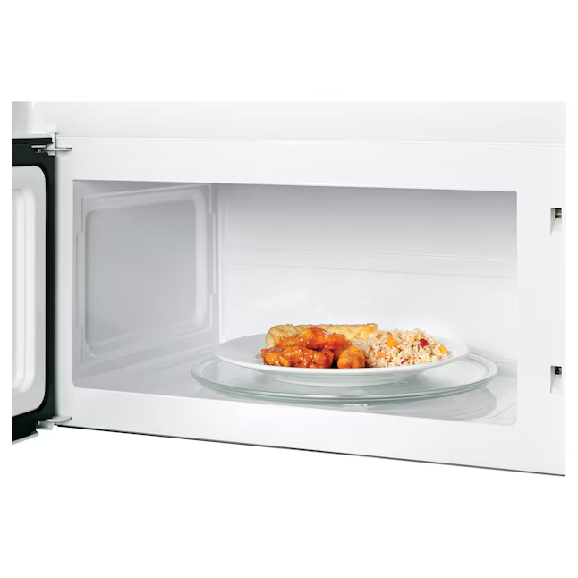 GE 1.6-cu ft 1000-Watt 29.875-in Over-the-Range Microwave (Bisque), JVM3160DFCC, MSRP: $309.00, Final Price: $149.00 + Tax