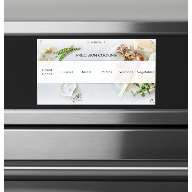 Cafe 30-in Smart Single Electric Wall Oven with Air Fry True Convection and Self-cleaning (Stainless Steel), CTS70DP2NS1   2557364, MSRP: $3,443.00, FINAL: