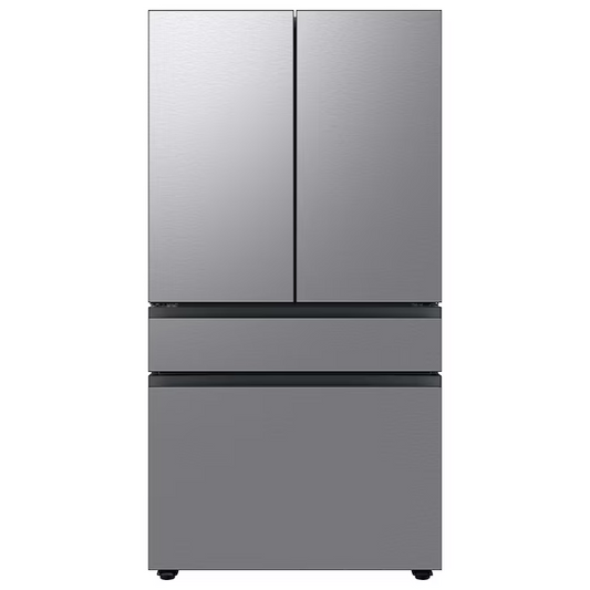 Samsung - Bespoke 4-Door French Door Refrigerator (29 cu. ft.) with AutoFill Water Pitcher in Stainless Steel, CLEARANCED