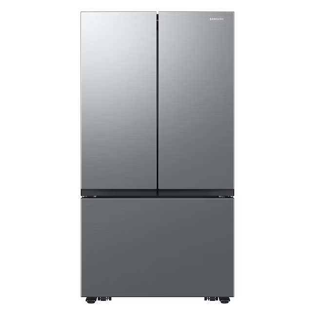 Samsung Large Capacity 3-Door French Door 27 cu. ft. Counter Depth Refrigerator with Dual Auto Ice Maker, RF27CG5010S9AA, MSRP: $1,999.00, FINAL PRICE: $999.99 + TAX