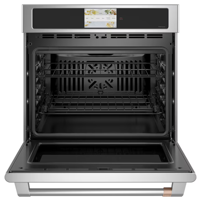 Cafe 30-in Smart Single Electric Wall Oven with Air Fry True Convection and Self-cleaning (Stainless Steel), CTS70DP2NS1   2557364, MSRP: $3,443.00, FINAL: